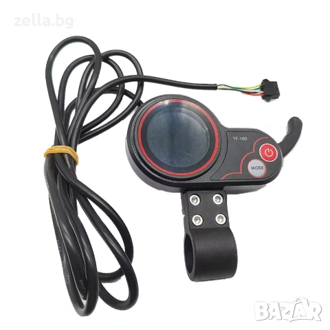 Контролер за електрическа тротинетка 24V 36V 48V 350W-1000W 20A Brushless с LCD дисплей TF-100 10484, снимка 6 - Друга електроника - 54706383
