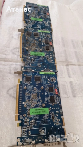 3бр. видеокарти HD3650 512MB DDR3 Saphire за Crossfire, снимка 3 - Видеокарти - 51691268