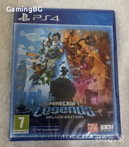 чисто нова Minecraft Legends Deluxe Edition за PS4