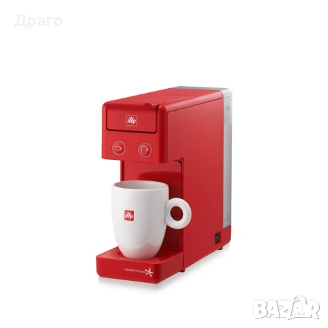 illy® Еспресо Кафемашина - Y3.3 iperEspresso - Червена без гаранция, снимка 4 - Кафемашини - 54566461
