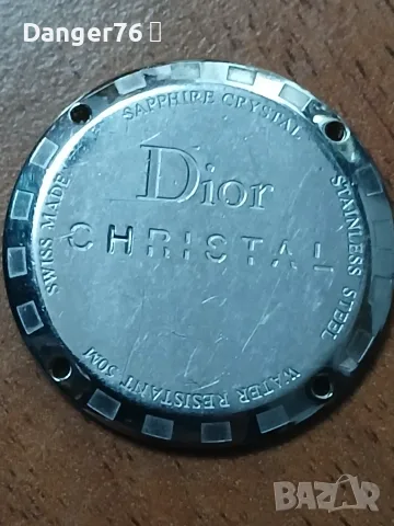 Луксозен часовник с диаманти и сапфири Dior  Christal, снимка 5 - Дамски - 55353806
