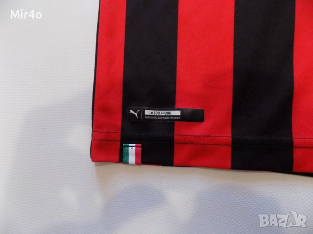футболна тениска milan puma блуза екип фанела спортна мъжка оригинална M, снимка 6 - Спортни дрехи, екипи - 51665494