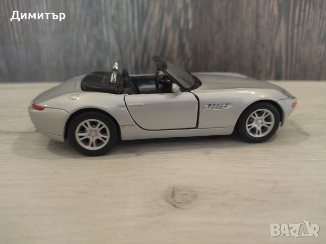 Метална количка BMW Z8 !!!, снимка 4 - Колекции - 54583637