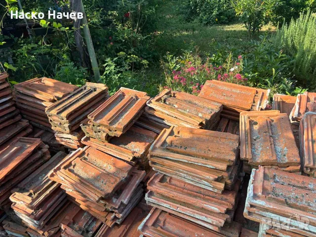 Продавам стари използвани керемиди, снимка 2 - Строителни материали - 55439096