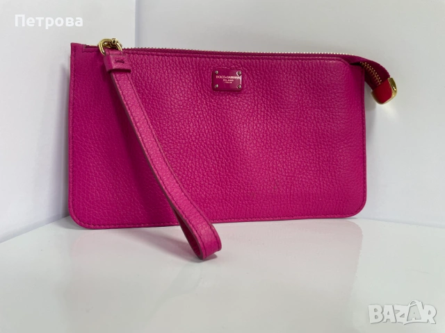 Кожен клъч Dolce & Gabbana Оригинал