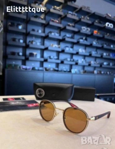 очила с черен обикновен калъф и ув защита Ray Ban, снимка 8 - Слънчеви и диоптрични очила - 54888541