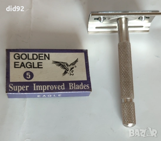 Ретро пътен комплект за бръснене с ножчета Golden Eagle, снимка 5 - Други - 54699443