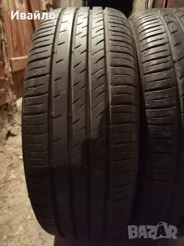 Продавам 2 броя летни гуми 205.55.16 на 1 сезон дот 2022 KUMHO , снимка 2 - Гуми и джанти - 55640776