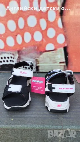 Английски детски сандали-Skechers, снимка 7 - Детски сандали и чехли - 55336650