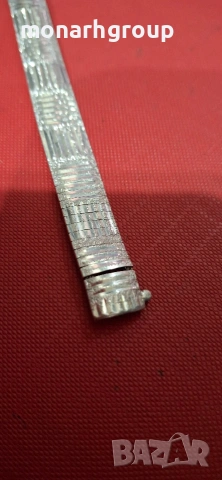 Сребърна гривна, снимка 6 - Гривни - 54646577