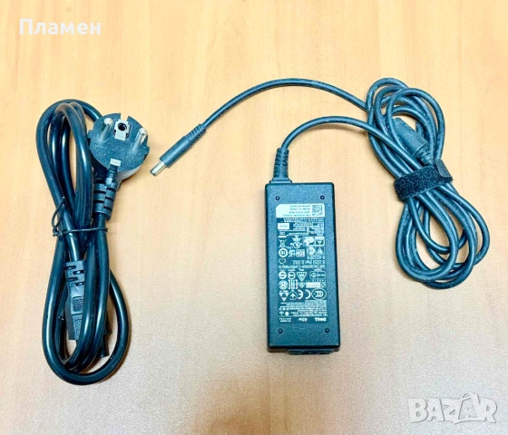 Dell 45W Зарядно – 100% Оригинално тънка букса, снимка 2 - Лаптоп аксесоари - 53975526