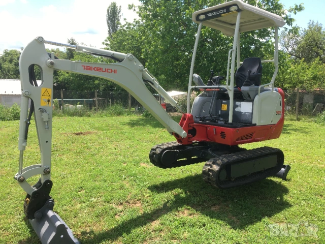 Мини багер Takeuchi, снимка 12 - Индустриална техника - 54839888