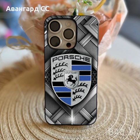 Силиконов Калъф за всички модели iPhone с лого Porsche, снимка 4 - Калъфи, кейсове - 54611107