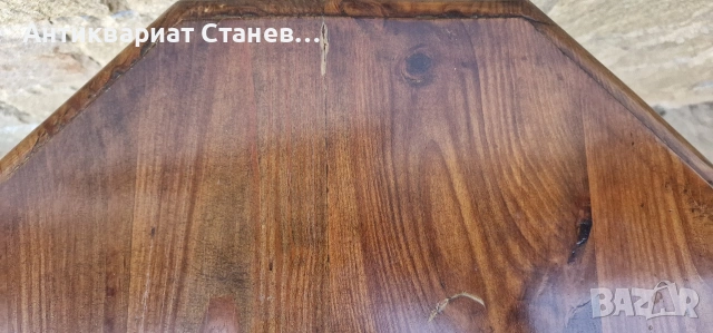 🪑🔥 МАЛКА МАСА С ГОЛЯМО ПРИСЪСТВИЕ – ВИНТИДЖ АКЦЕНТ 🔥🪑, снимка 9 - Маси - 54889603
