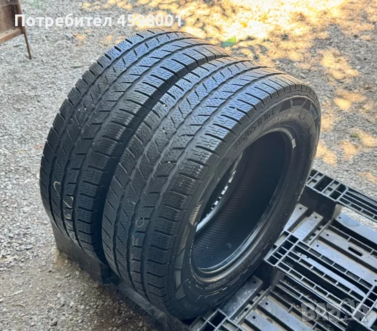 2бр.ЗИМНИ ГУМИ Continental 215/65/16C за бус Iveco,Ducato,Sprinter,T5,T6,Crafter,Master, снимка 2 - Гуми и джанти - 55653174