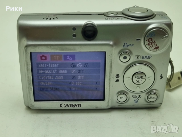 Canon PowerShot SD500 / Digital IXUS 700 7.1MP Digital Camera, снимка 8 - Фотоапарати - 54693901