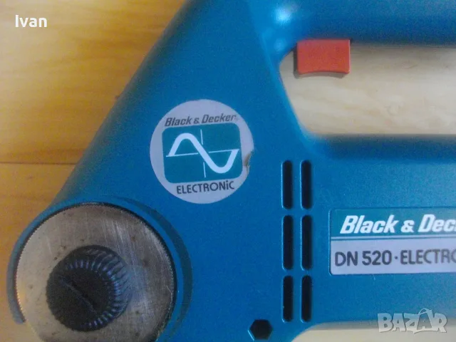 Оригинална ел. ножица за рязане на ламарина табак плат BLACK DECKER DN520 ELECTRO Made in GERMANY, снимка 4 - Други инструменти - 55694906