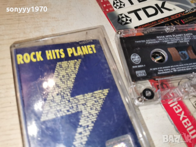 ROCK HITS PLANET-ORIGINAL TAPE 1905261706H2E6R, снимка 5 - Аудио касети - 54607415