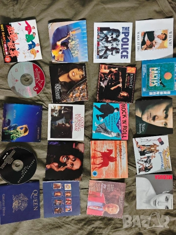 Продавам CD дискове с музика , обложки