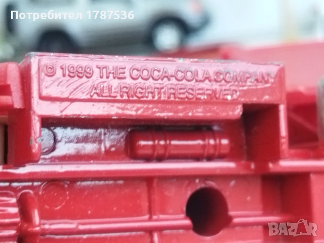 Колекционерски камион COCA COLA 31см. Старо издание, снимка 4 - Колекции - 54571920