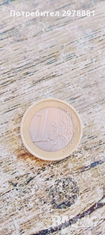 Монета 1 Евро -2000г. Франция, снимка 2 - Нумизматика и бонистика - 54318811