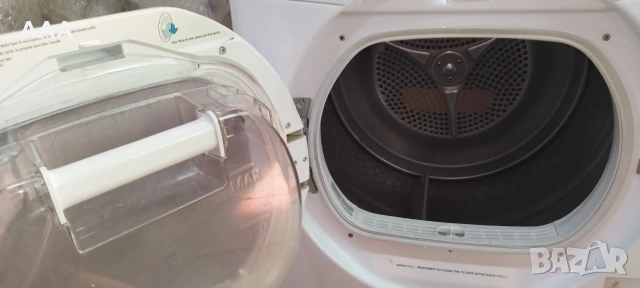 Сушилня Hoover клас A++, термопомпа 8кг. внос от Германия, снимка 8 - Сушилни - 55247255