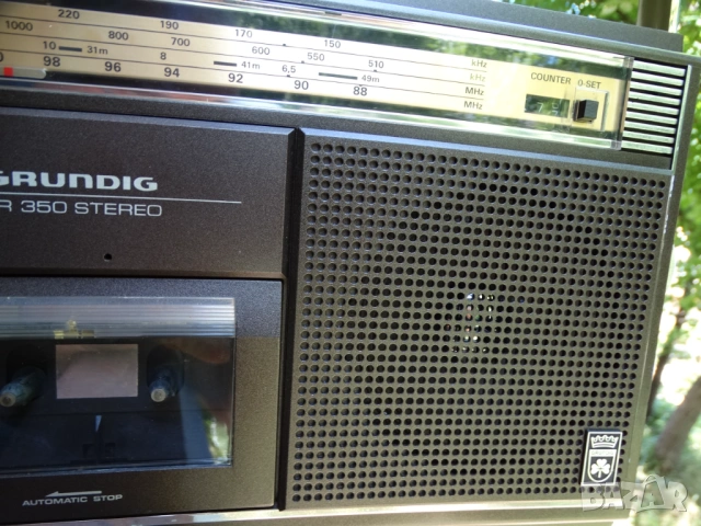 GRUNDIG RR 350 ..., снимка 5 - Радиокасетофони, транзистори - 54720567
