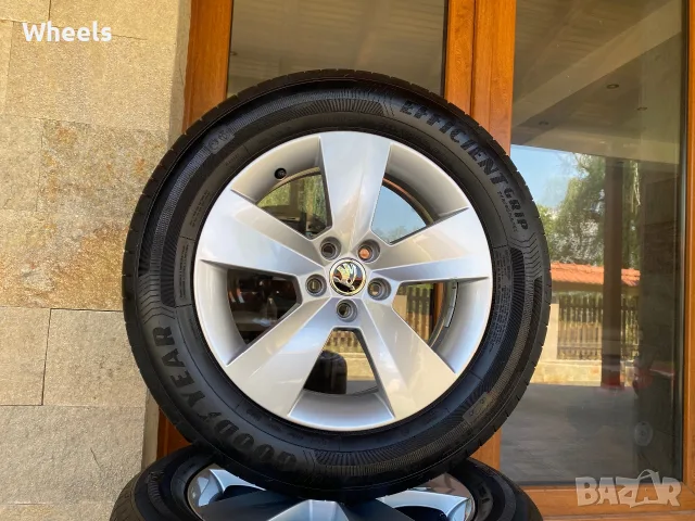 16" 5x100 Skoda Original , снимка 2 - Гуми и джанти - 55351040