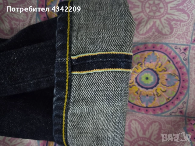 японски Selvage Denim Edwin ED-80, снимка 6 - Дънки - 54664242