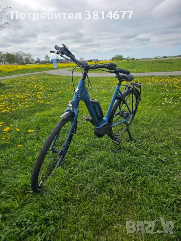 Е-bike Granville със среден двигател bosch.Ремъчно задвижване,цена като нов 2700€, снимка 4 - Велосипеди - 54400489