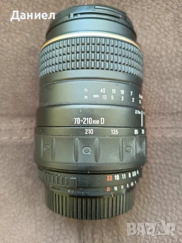 Комплект филмов фотоапарат Nikon N70 + 2 обектива (Sigma 28-80mm & Quantaray 70-210mm), снимка 8 - Фотоапарати - 55560240