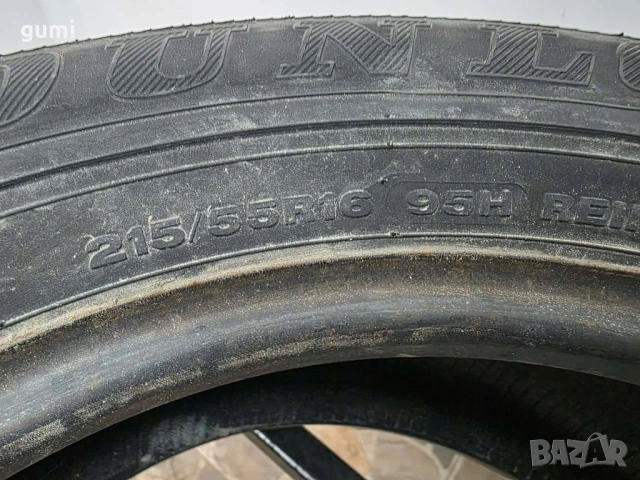 1бр летна гума 215/55/16 DUNLOP L05972 , снимка 2 - Гуми и джанти - 54942451