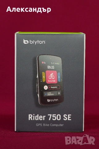 GPS велосипеден компютър Bryton 750 SE пълен комплект.