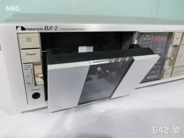 Nakamichi BX-2 Silver Cassette Deck, снимка 9 - Декове - 54402485