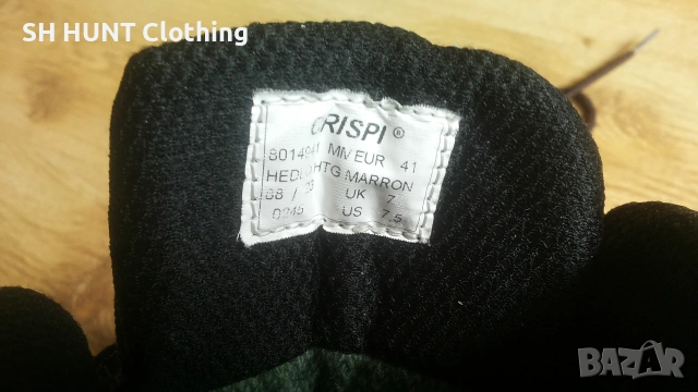 CRISPI HTG GORE-TEX Leather Boots размер EUR 41 обувки естествена кожа водонепромокаеми - 2732, снимка 18 - Мъжки боти - 54983174