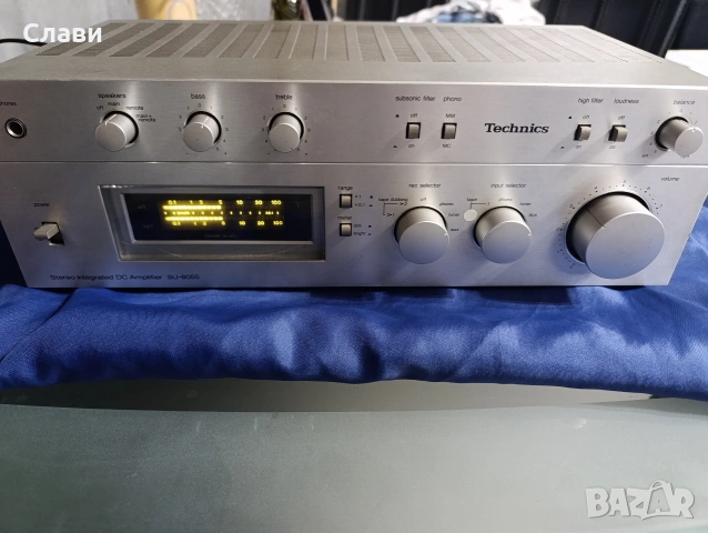 Стерео усилвател Technics SU-8055, снимка 7 - Ресийвъри, усилватели, смесителни пултове - 55075879
