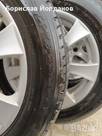 Продавам алуминиеви джанти с летни гуми Michelin от BMW X3 f25, снимка 3 - Гуми и джанти - 52034641