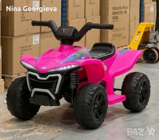 Детско акумулаторно ATV 6V 25W – Електрическо ATV с LED светлини за деца 1.5+ години, снимка 2 - Коли, камиони, мотори, писти - 55680965
