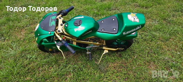 Мини мото ПИСТОВ pocket детски мотор Dirt bike 54cc, снимка 13 - Мотоциклети и мототехника - 54202932