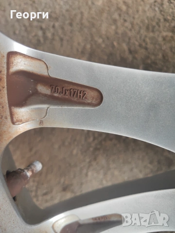4бр. алуминиева джанта 17цола за Mazda, снимка 4 - Гуми и джанти - 54043824