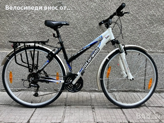 Алуминиев велосипед 28 цола 24 скорости SHIMANO DEORE много запазено неразличимо от ново от Австрия