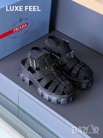 PRADA 💎Дамски Сандали , снимка 2 - Сандали - 54381890