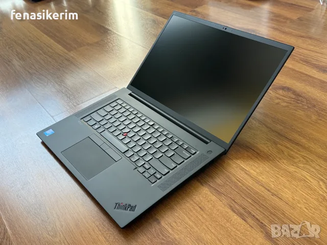 16' 2.5K Core i9-11950H Lenovo ThinkPad P1 Gen 4 64GB DDR4/1TB NVMe/Nvidia RTX 3080 16GB, снимка 11 - Лаптопи за работа - 55656838