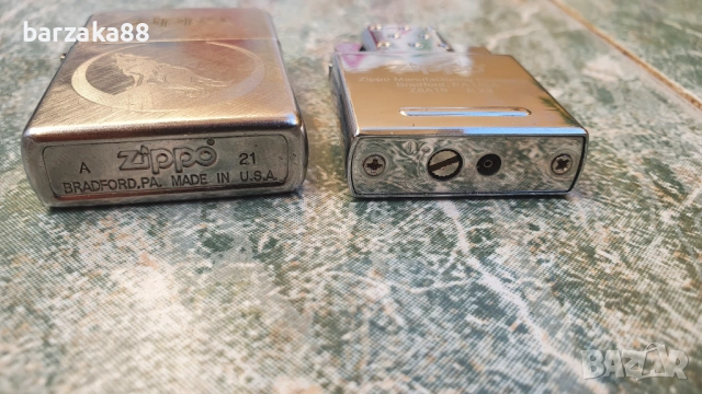 Газова запалка Зипо Zippo Вълк, снимка 7 - Запалки - 54283420