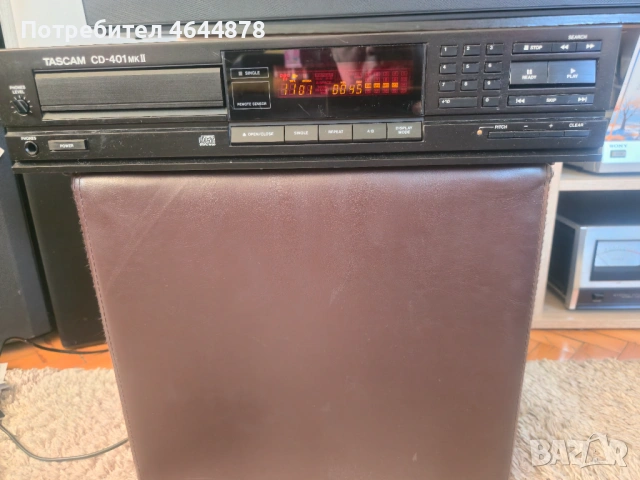 Продавам Tascam CD-401 MK II, снимка 2 - Аудиосистеми - 54241762