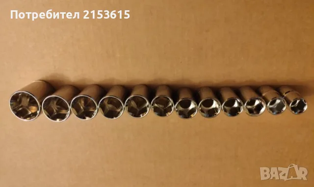 Halfords Advanced 1/2" - 12 броя качествени вложки камъни, снимка 6 - Други инструменти - 55417570