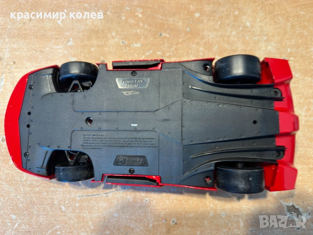 метален модел "FERRARI FXX"/Hot Wheels,1:18/, снимка 14 - Колекции - 55123353