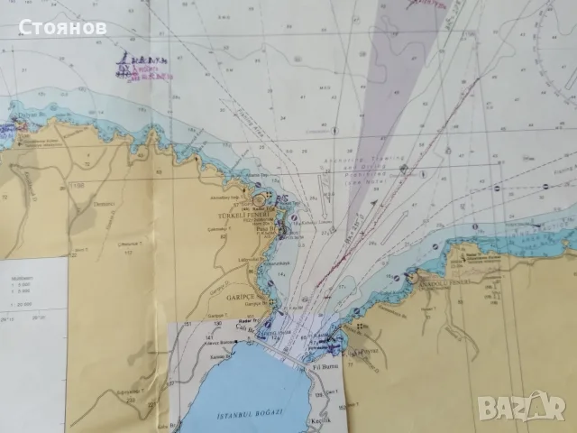 Морски Навигационни Карти, снимка 14 - Други ценни предмети - 55476722