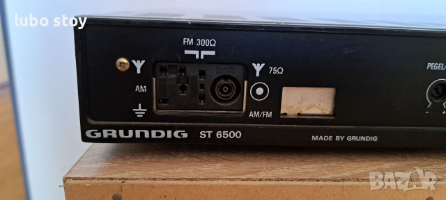 Тунер Grundig ST 6500, снимка 5 - Ресийвъри, усилватели, смесителни пултове - 55250096