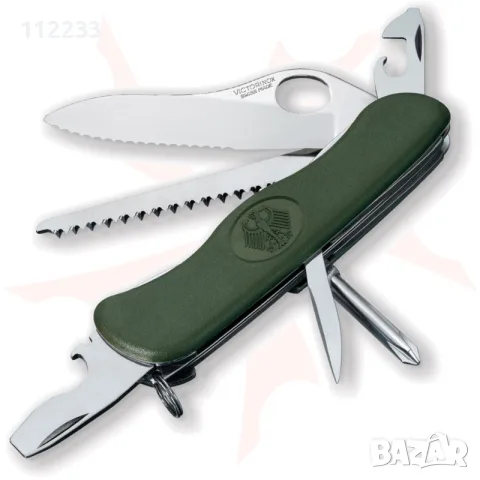 Victorinox One-Handed Trekker Soldier German Army Knife (GAK) 111 mm, снимка 5 - Ножове - 55415969